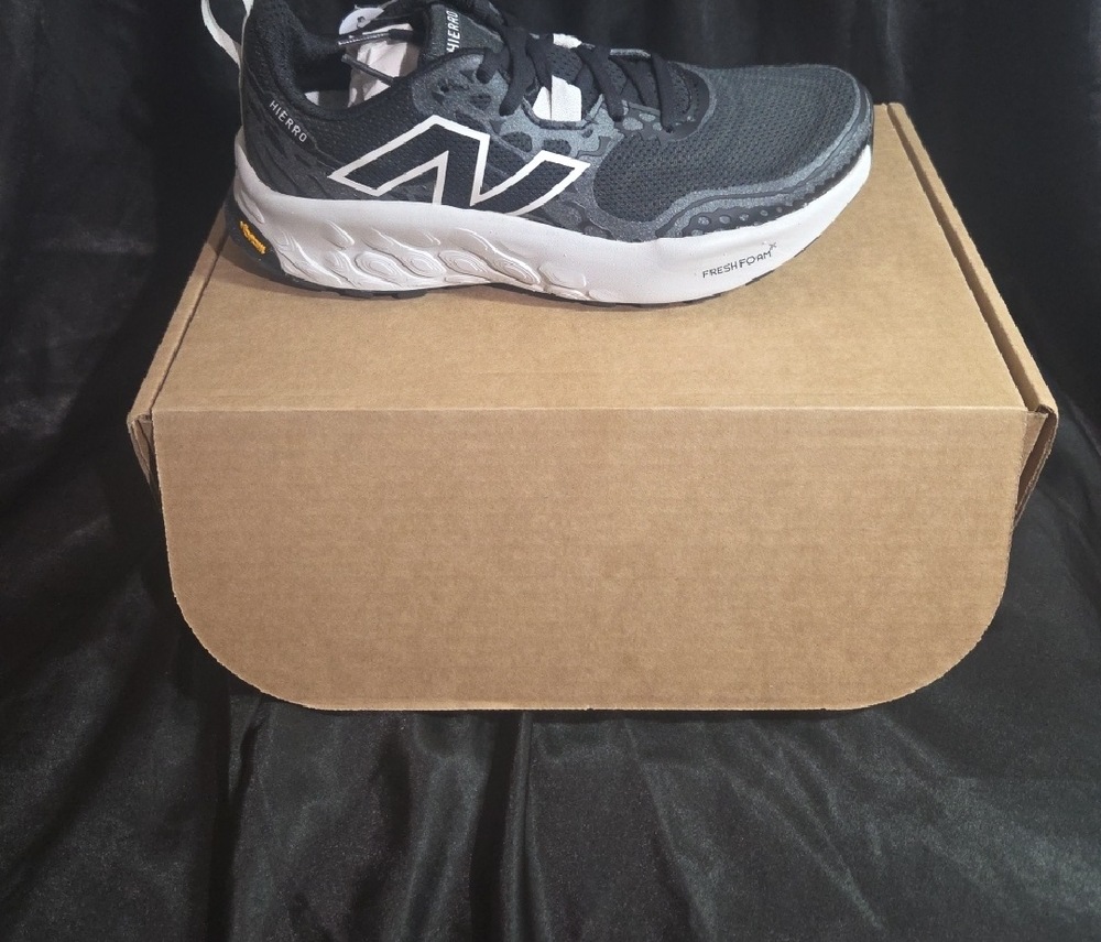 New Balance Charcoal and White Athletic Shoes